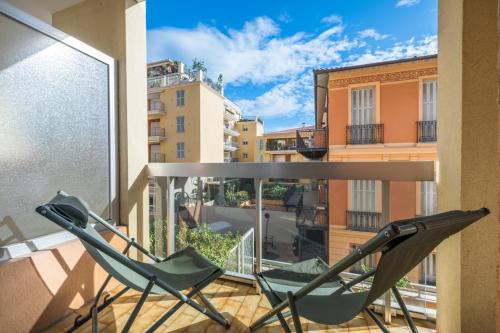 Le Méditerranée - Charmant 3 pièces au coeur du centre ville de Menton AC