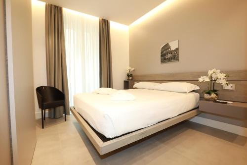 Ένα ή περισσότερα κρεβάτια σε δωμάτιο στο Unique Luxury Stay