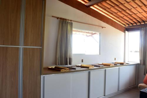 Ett kök eller pentry på Casa de Lala Beach House