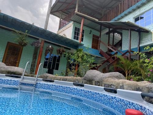 Πισίνα στο ή κοντά στο CasaLuna Tayrona