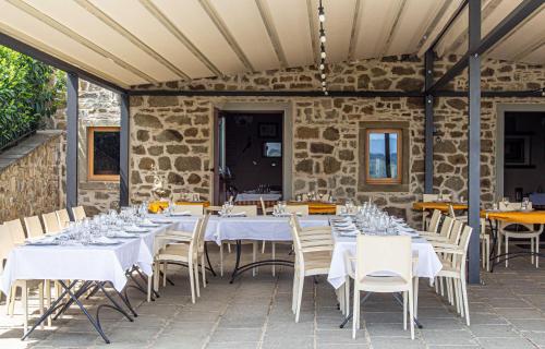 Restoran atau tempat lain untuk makan di Agriturismo Terra Di Michelangelo