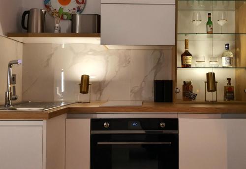 Una cocina o zona de cocina en Negotin Centar Apartman II