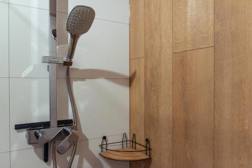 Ένα μπάνιο στο Apartamenty Borycz