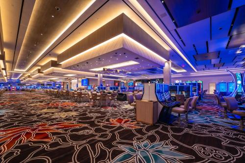 a casino with a lot of tables and chairs at Durango Casino & Resort in Las Vegas