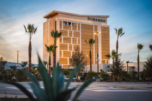 a building with a durango sign on top of it at Durango Casino & Resort in Las Vegas