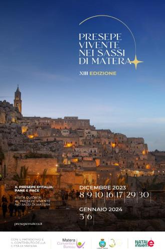 a poster of a city with a view of a city at DIMORA HELIANTHUS in Salandra