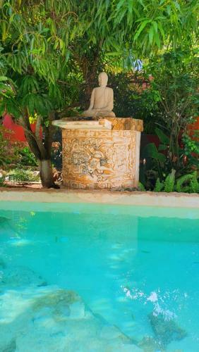 Piscina en o cerca de Finca Oz