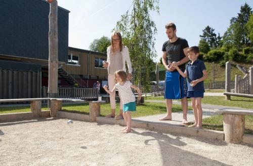 Niños alojados en Camping Kaul
