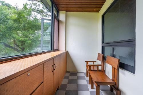 Balkoni atau teres di Songyuan 68 Villa