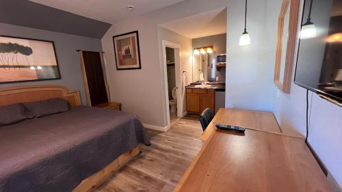 Kuchyň nebo kuchyňský kout v ubytování Texas Lodge Kenedy