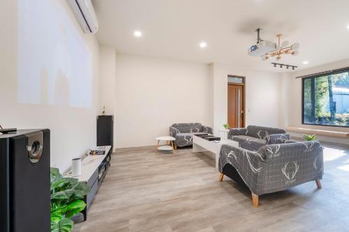 Posezení v ubytování Pumori Guesthouse