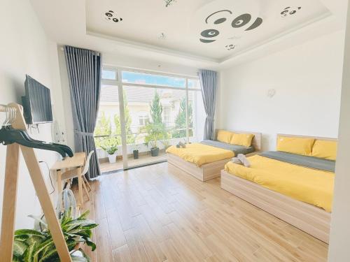 TV a/nebo společenská místnost v ubytování Duy Thanh hotel