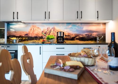 Una cocina o zona de cocina en Proderhof