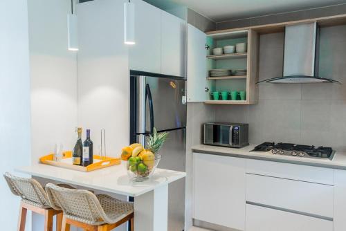 A cozinha ou cozinha compacta de Apartment in Punta Cana Beach