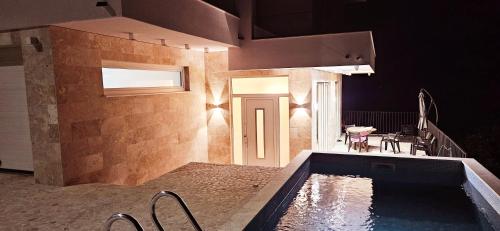 Dapur atau dapur kecil di Sweet Sea Villa