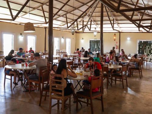 Restoran atau tempat lain untuk makan di Ranchos 30 Hotel Fazenda