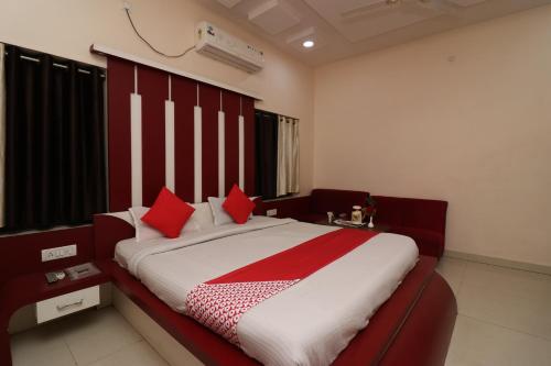Krevet ili kreveti u jedinici u objektu hotel sheela green