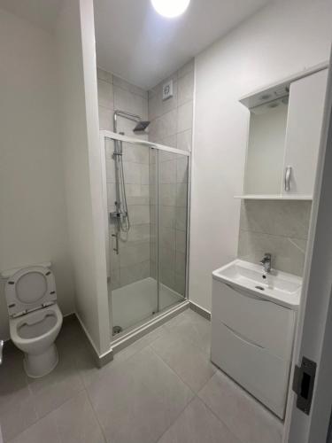 Kylpyhuone majoituspaikassa London Homes