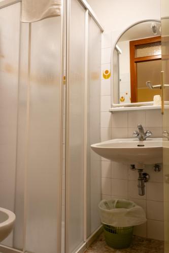 Ένα μπάνιο στο Hotel Zodiaco & Spa