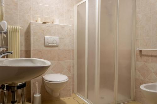 Ένα μπάνιο στο Hotel Zodiaco & Spa