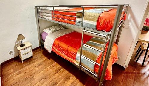 a couple of bunk beds in a room at Centro Madrid in Madrid