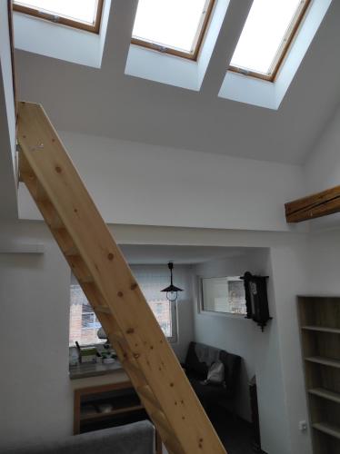 TV a/nebo společenská místnost v ubytování Apartmán Lanžhot