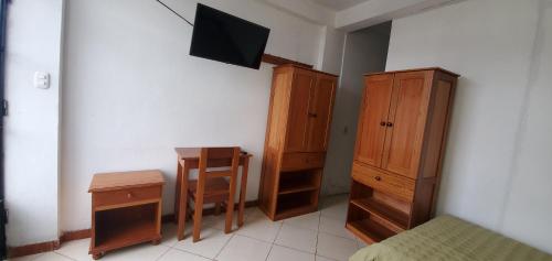 Televisyen dan/atau pusat hiburan di Hospedaje Olguita