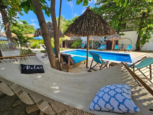 The swimming pool at or close to Hotel Tranquilo