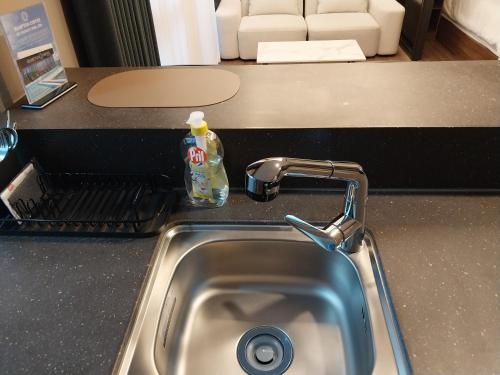 Dapur atau dapur kecil di The solid residence - Elbon the stay by haeundae