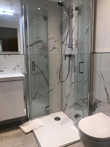 Ένα μπάνιο στο Burghotel Homberg