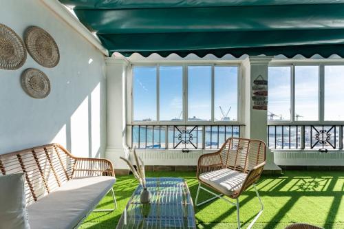 Luxury Penthouse with sea view in Soho
