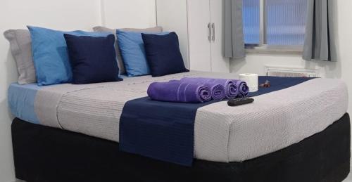 Cama o camas de una habitación en Apartamento JM Vista Mar 11