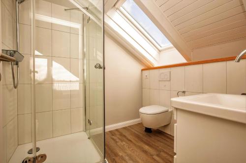 Et badeværelse på Villa "Schleirose"