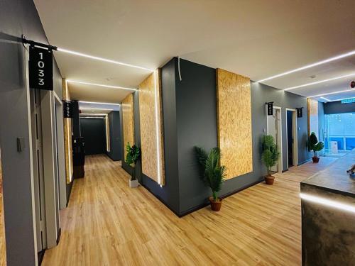 Μια τηλεόραση ή/και κέντρο ψυχαγωγίας στο Cyther Stay Hotel