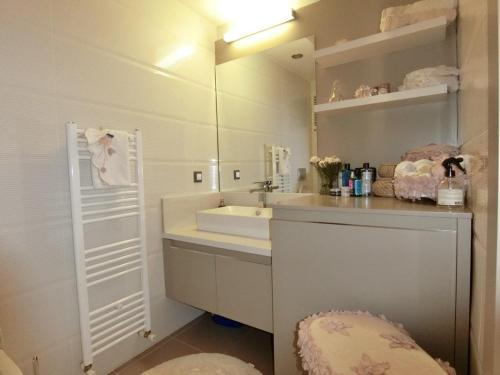 Koupelna v ubytování Lüks Rezidansta Modern Daire