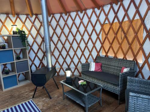 Golden Mountain Yurt