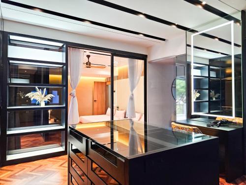 Kuchyň nebo kuchyňský kout v ubytování [KekLokSi] Luxurious Semi-D by NGN