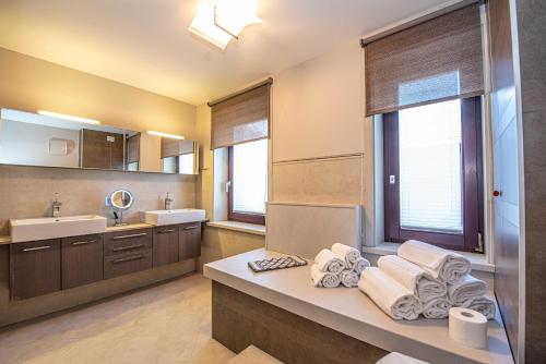 Koupelna v ubytování Residence Livigno MyHolidayLivigno