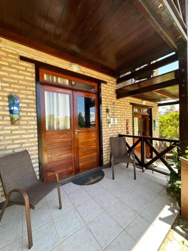 Un balcón o terraza de Pousada Catavento
