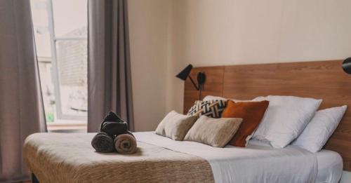 Yogi hostelsにあるベッド