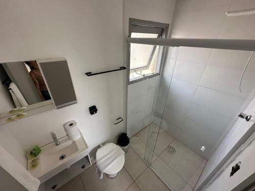 Een badkamer bij Pousada Ponta dos Corais