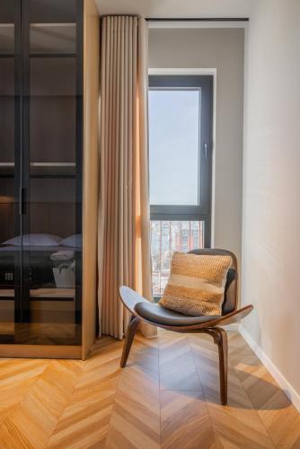 Χώρος καθιστικού στο Square INN Garden Aparthotel
