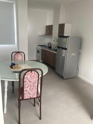 Η κουζίνα ή μικρή κουζίνα στο Adriatica Apartamentos