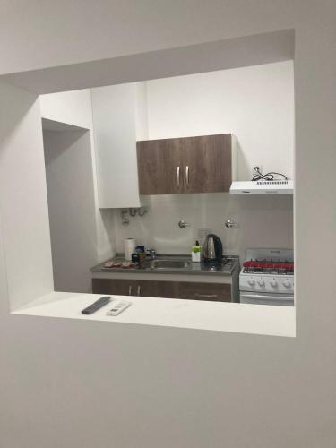 Η κουζίνα ή μικρή κουζίνα στο Adriatica Apartamentos