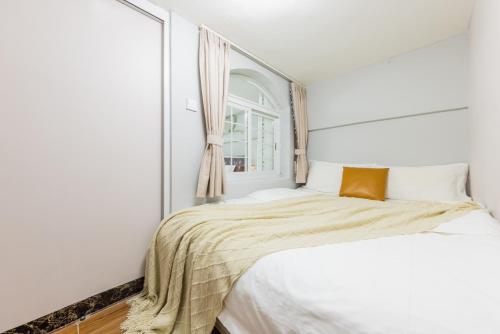 Postel nebo postele na pokoji v ubytování Lavender Apartment Branch