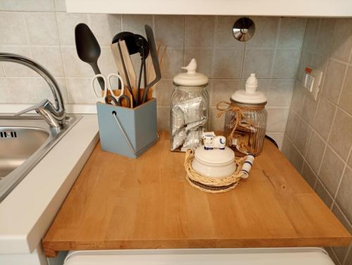 Kaffe- og tefaciliteter på Casa di Corte a Milano