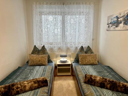 Krevet ili kreveti u jedinici u objektu Haus Grimm - Apartment Katharina