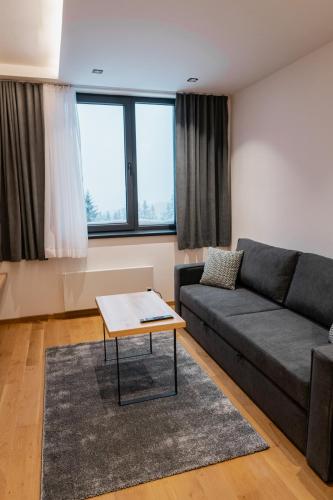 Χώρος καθιστικού στο Aparthotel Zlatni Javor - Apartman 512