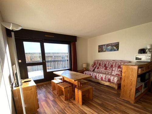 Appartement cosy 2 pièces, 6 pers, balcon sud, proche pistes et commerces - Alpe d'Huez - FR-1-405-46