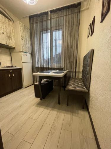 Χώρος καθιστικού στο Apartment on Soborna 101